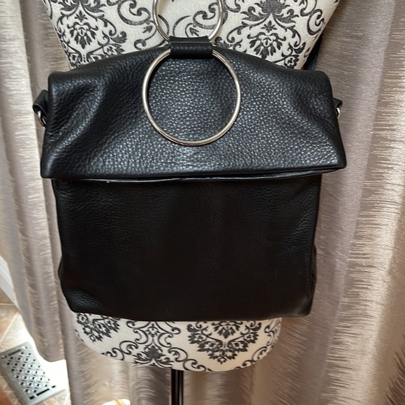 VINCE CAMUTO Black Convertible Kimi Bag - Picture 8 of 14